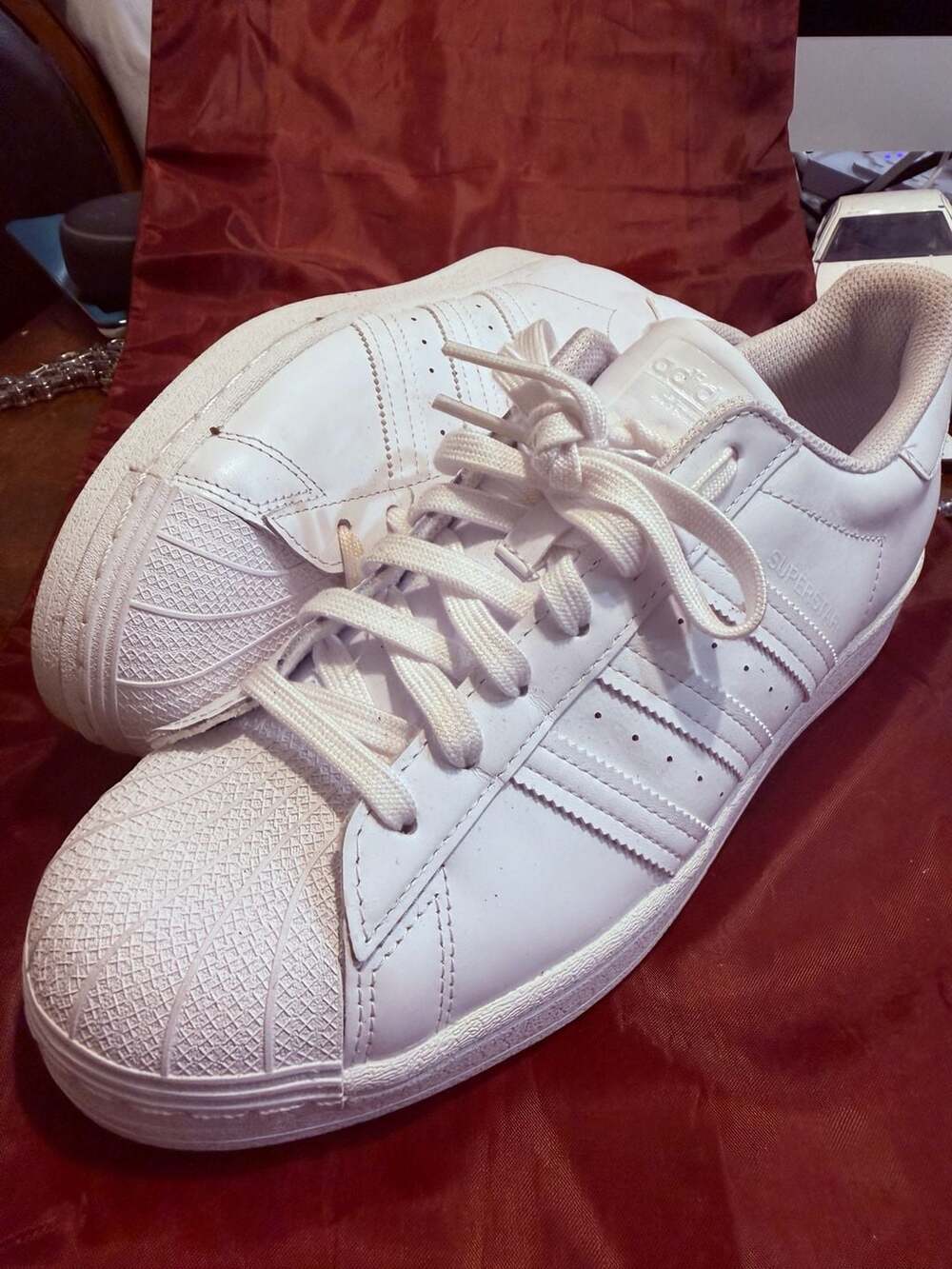 Adidas Superstar Triple White Sneakers